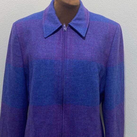 Triona Design Donegal Handwoven Ireland
Wool Full Zipper Jacket Size 16 - Picture 2 of 10